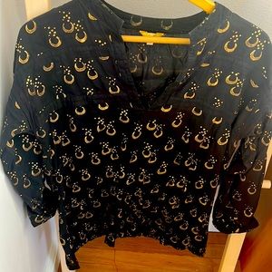 Layla witchy crescent tunic